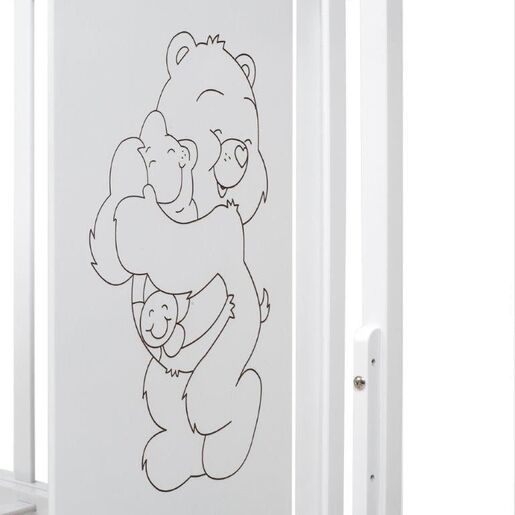 BebiSnovi dječji krevetić Kristina - Bijeli