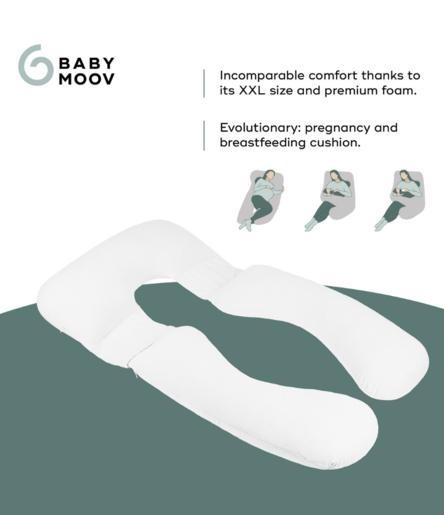 Babymoov jastuk za dojenje i spavanje B Love XXL - Mineral Grey