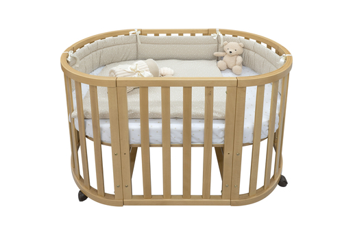 BebiSnovi krevetić Jezgro 4u1 - Natur