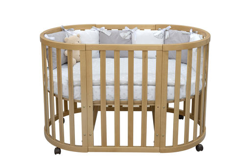 BebiSnovi krevetić Jezgro 4u1 - Natur