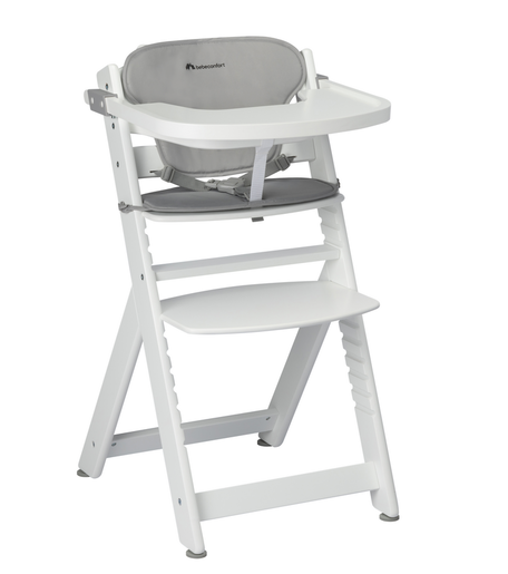 Bebe Confort hranilica Timba - White Grey (s umetkom)