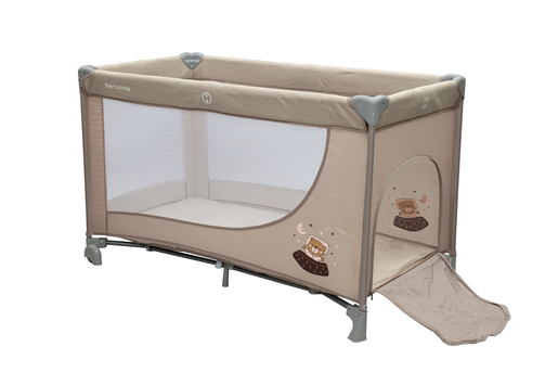Bertonne sklopivi krevetić Sleeping Bear, Beige