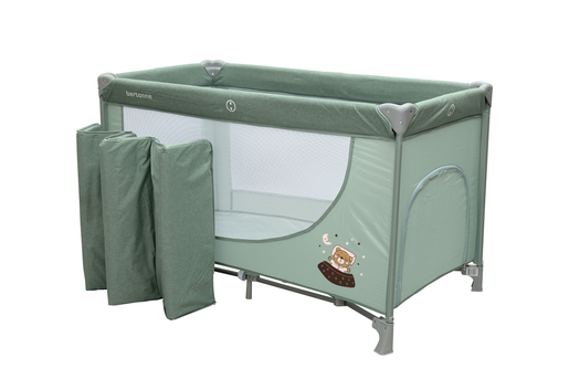 Bertonne sklopivi krevetić Sleeping Bear, Green