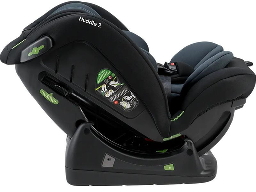 OSANN autosjedalica Huddle 2, i-Size, 100-150cm, crna JAMSTVO 5god