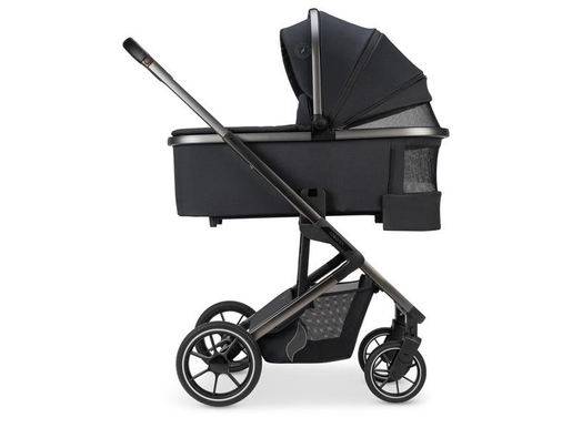 OSANN dječja kolica Juntos, 3 u 1, nosiljka + sjedalo, madrac, crna JAMSTVO 5god