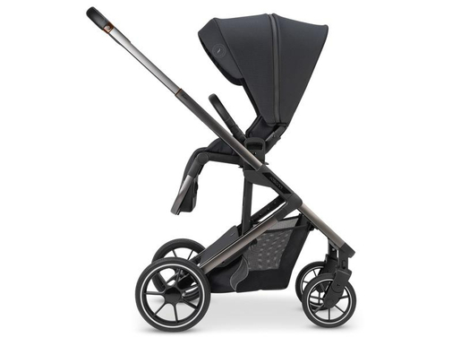 OSANN dječja kolica Juntos, 3 u 1, nosiljka + sjedalo, madrac, crna JAMSTVO 5god