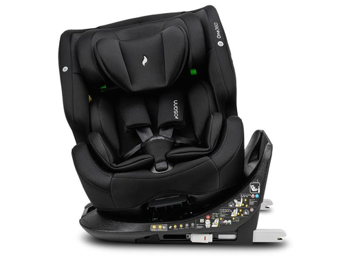 OSANN autosjedalica One360, i-Size, ISOFIX-360, 40-150cm, crna JAMSTVO 5god