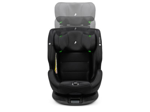 OSANN autosjedalica One360, i-Size, ISOFIX-360, 40-150cm, crna JAMSTVO 5god