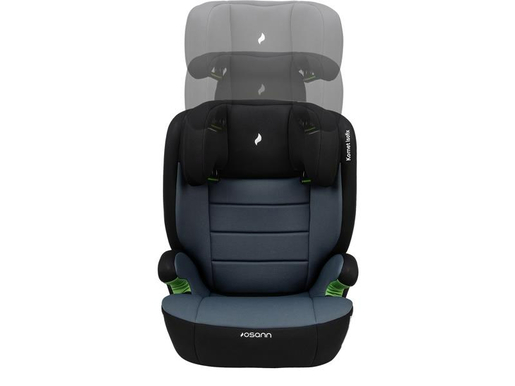 OSANN autosjedalica Komet, i-Size, Isofix 100-150cm, crna JAMSTVO 5god