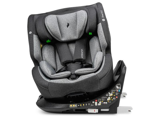 OSANN autosjedalica One360, i-Size, ISOFIX-360, 40-150cm, siva JAMSTVO 5god