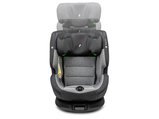 OSANN autosjedalica One360, i-Size, ISOFIX-360, 40-150cm, siva JAMSTVO 5god
