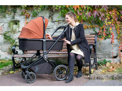 OSANN dječja kolica Vamos, 3 u 1, nosiljka + sjedalo, madrac, siva JAMSTVO 5god