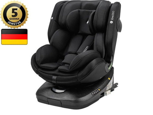 OSANN autosjedalica Eno360, i-Size, ISOFIX-360, 40-150cm, crna JAMSTVO 5god