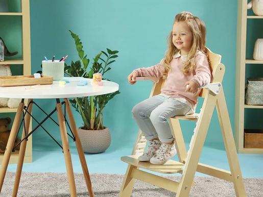 Lionelo dječja hranilica FLORIS,prirodno drvo jele