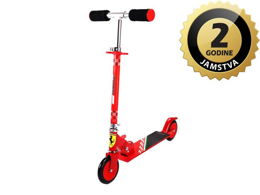 eKids romobil za djecu Ferrari, nosivost do 50Kg, FXK30, crveni