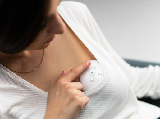 Lionelo električna izdajalica i masažer, HandsFree, bijela FIDI FREE