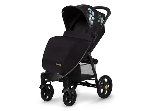Lionelo dječja kolica ANNET PLUS, crna GOLDEN MOMENTS