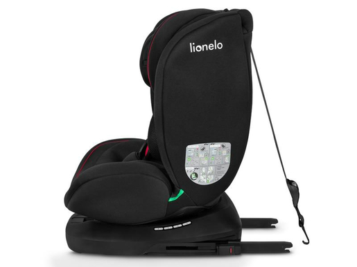 Lionelo i-Size autosjedalica Bastiaan, ISOFIX-360, 40-150cm, crvena + ORGANIZATOR