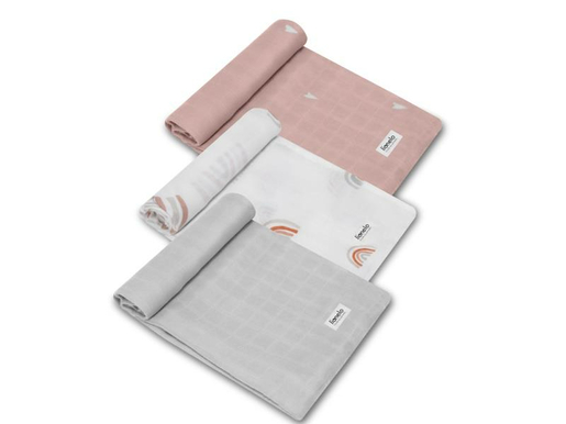 Lionelo bambus pelene, 3kom, 70x70cm, Duga