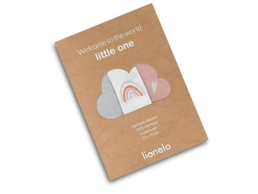 Lionelo bambus pelene, 3kom, 70x70cm, Duga