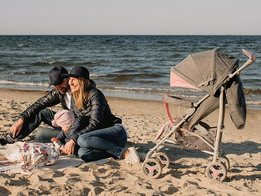 Lionelo dječja kolica IRMA, roza