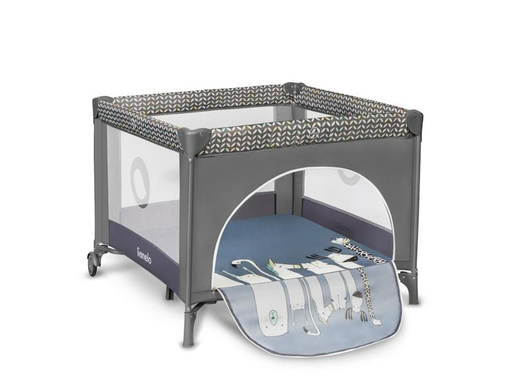 Lionelo vrtić za bebu LENE, siva