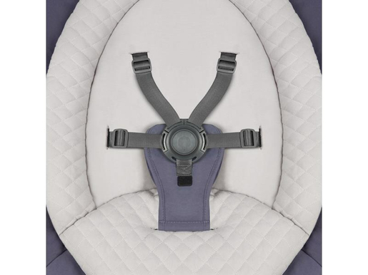 Lionelo dječja zibalica RALF, 12 melodija, 5 brzina, igračke, siva