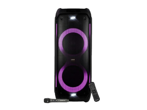 MANTA karaoke ATHOS BT, 300W, FM, mikrofon + daljinski, crni SPK1001B300