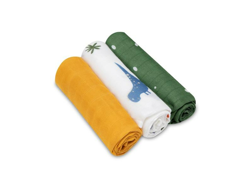 Lionelo bambus pelene, 3kom, 70x70cm, Dino