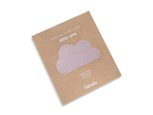 Lionelo bambus dekica za bebe, 100x70cm, roza