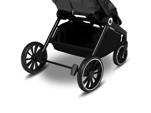 Lionelo dječja kolica MIKA, 2 u 1 nosiljka + sjedalo, siva