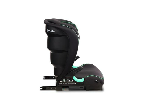 Lionelo i-Size autosjedalica Neal, ISOFIX, 100-150cm, crna + ORGANIZATOR