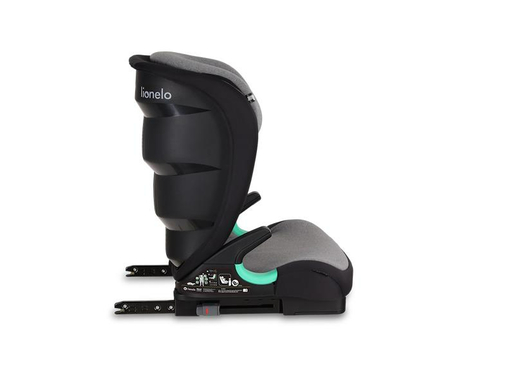 Lionelo i-Size autosjedalica Neal, ISOFIX, 100-150cm, siva + ORGANIZATOR