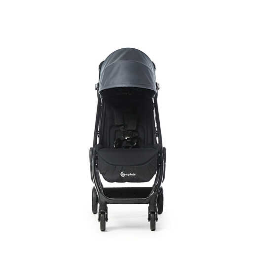 Ergobaby Metro+ kompaktna gradska kolica + prednja ručka, Siva