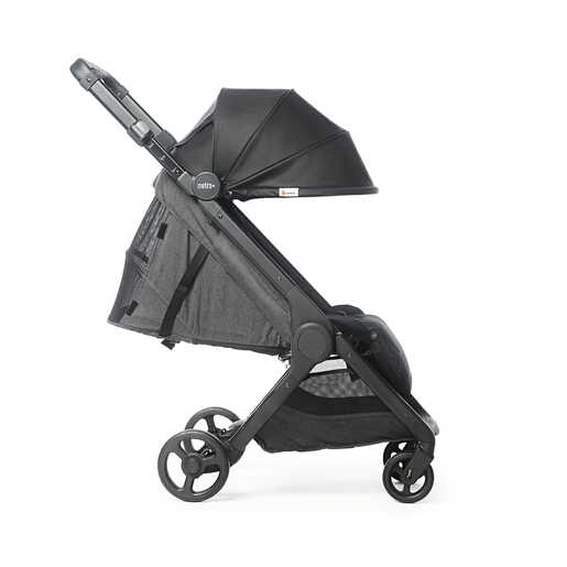 Ergobaby Metro+ kompaktna gradska kolica + prednja ručka, Siva