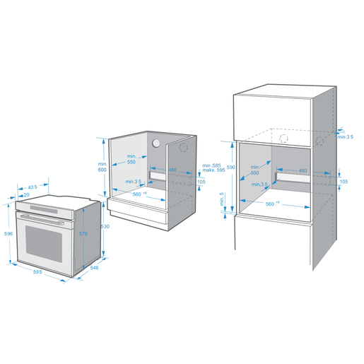 Končar pećnica UPM7213TM