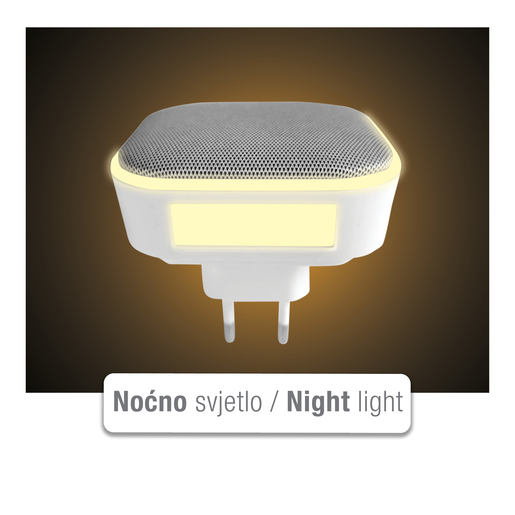 COMMEL kinetičko zvonce s noćnim svjetlom 36 melodija