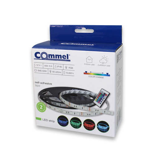 COMMEL LED traka 5050 SMD (60 LED/m), RGB, 3m