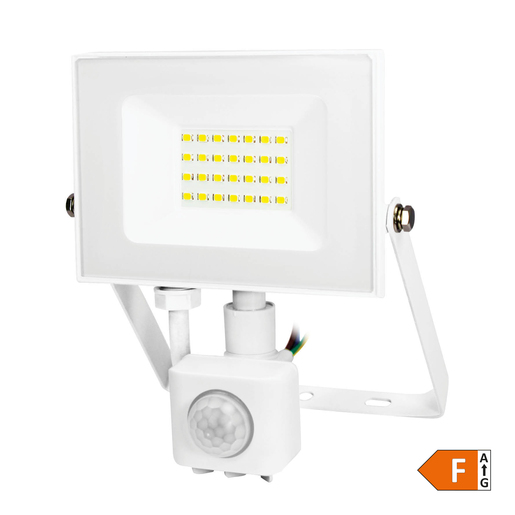 COMMEL LED reflektor s detektorom pokreta 20W, 4000K, 1600lm, IP44, bijeli
