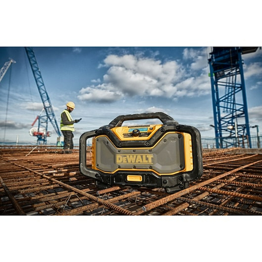 DEWALT akumulatorski radio punjač 18V/54V DAB/FM BLUETOOTH, DCR027-QW - SOLO
