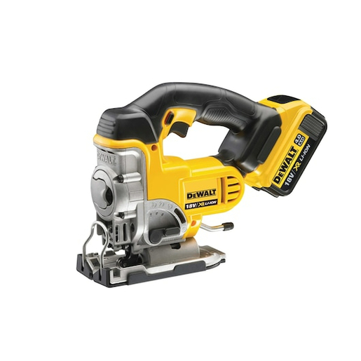 DEWALT akumulatorska ubodna pila 18V 2x4Ah REZ 135/10mm 3000MIN-1, punjač i TSTAK - DCS331M3