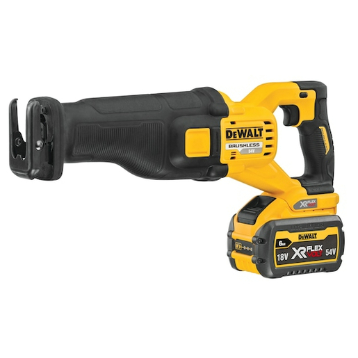 DEWALT akumulatorska sabljasta pila 54V, 2x6Ah, punjač i TSTAK - DCS389T2-QW