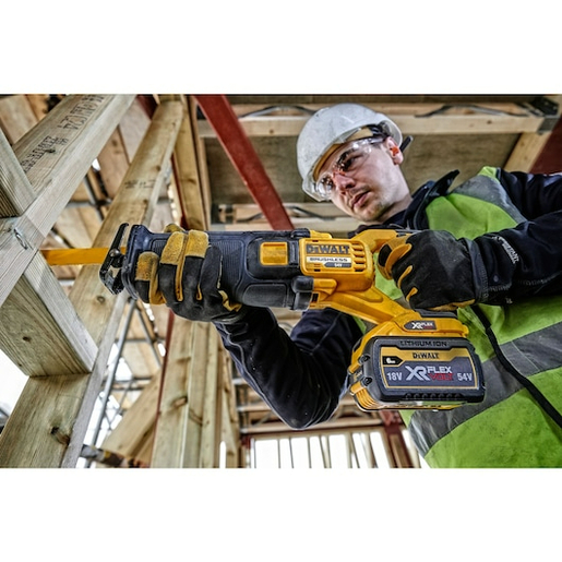 DEWALT akumulatorska sabljasta pila 54V, 2x6Ah, punjač i TSTAK - DCS389T2-QW