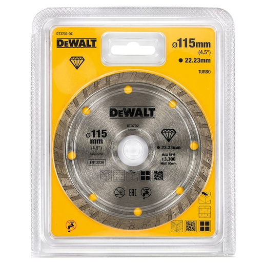 DEWALT dijamantna rezna ploča 115x2.1, fina - DT3702-QZ