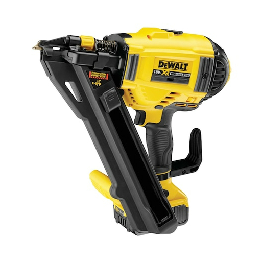 DEWALT akumulatorski pištolj za čavle drvo 18V XR 5Ah 4mm, punjač i TSTAK - DCN693P2-QW
