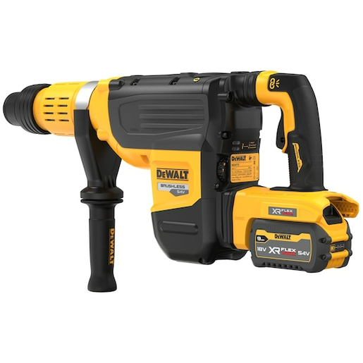DEWALT akumulatorski bušaći čekić SDS-Max 18/54V 2x9Ah 19.4J, punjač i kofer - DCH775X2-QW