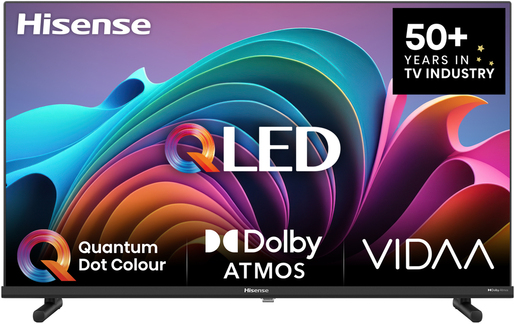 Hisense 32" QLED TV 32A5NQ, Full HD, VIDAA Smart TV, Quantum Dot Colour