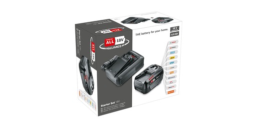 BOSCH početni set 18V (baterija 4.0Ah + punjač AL18V-44)