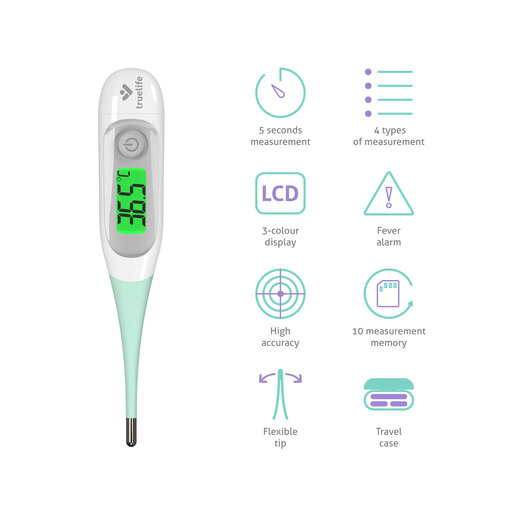 TRUELIFE toplomjer Care T3