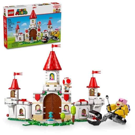 LEGO Super Mario Bitka s Royem u Peachinu dvorcu 71435